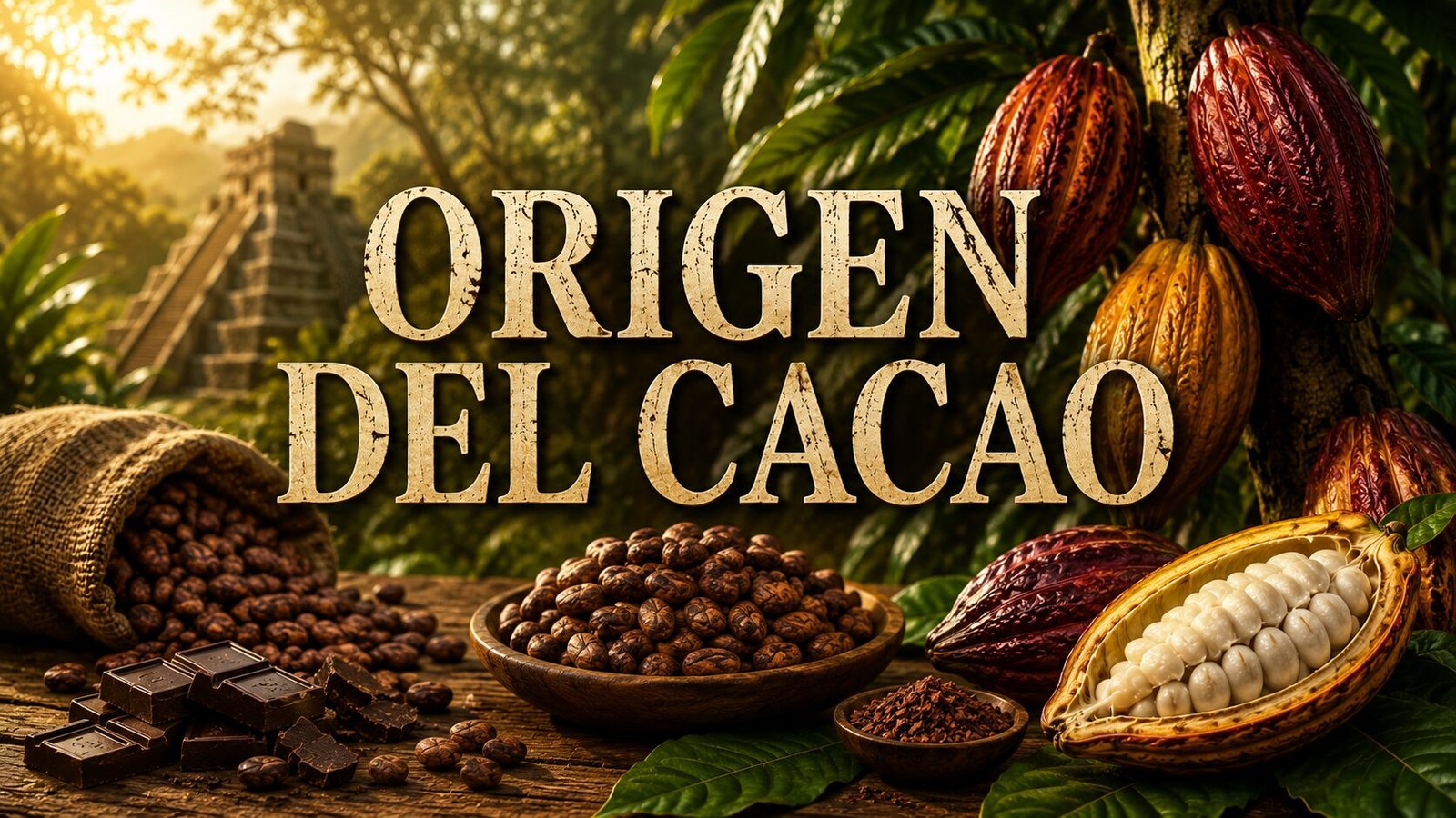 Origen del cacao: Historia, Evolución y Expansión 1.0 Origen del cacao