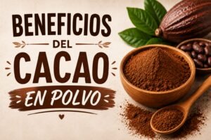 Beneficios del cacao en polvo