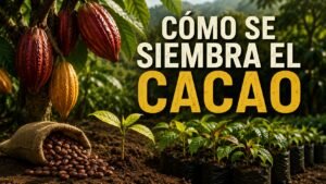 Cómo se siembra el cacao