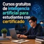 Cursos gratuitos de inteligencia artificial para estudiantes con certificado
