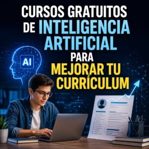 Cursos gratuitos de inteligencia artificial para mejorar tu currículum