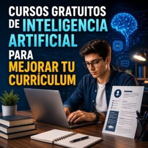 Cursos gratuitos de inteligencia artificial para mejorar tu currículum