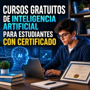 Cursos gratuitos de inteligencia artificial para estudiantes con certificado