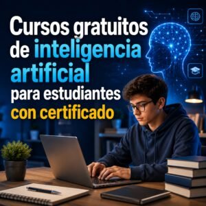 Cursos gratuitos de inteligencia artificial para estudiantes con certificado