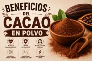 Beneficios del cacao en polvo
