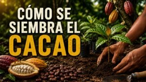 Cómo se siembra el cacao