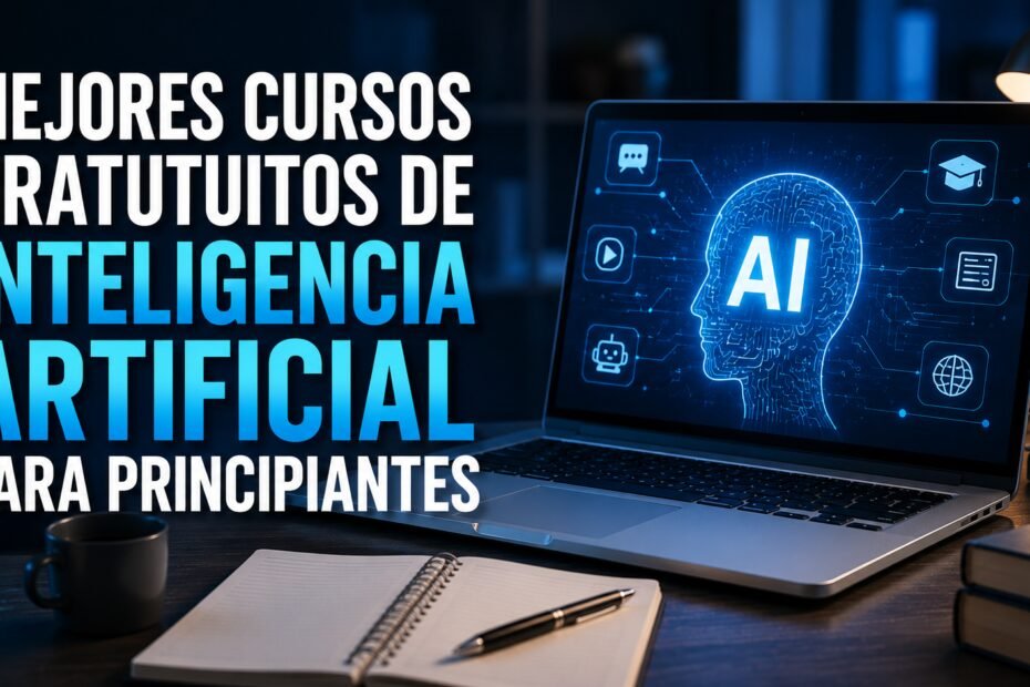 Los mejores cursos gratuitos de inteligencia artificial para principiantes