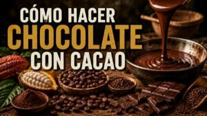 Cómo hacer chocolate con cacao