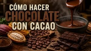 Cómo hacer chocolate con cacao