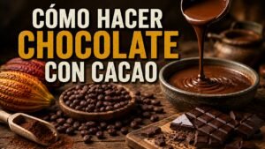 Cómo hacer chocolate con cacao