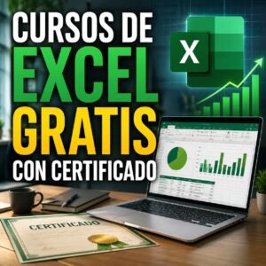 Cursos de Excel gratis con certificado