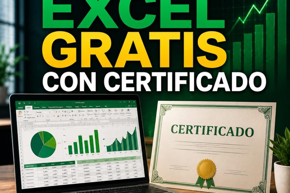 Cursos de Excel gratis con certificado