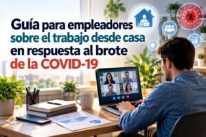 Guía para empleadores sobre el trabajo desde casa en respuesta al brote de la COVID-19