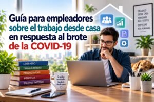 Guía para empleadores sobre el trabajo desde casa en respuesta al brote de la COVID-19