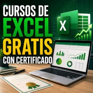 Cursos de Excel gratis con certificado