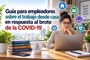 Guía para empleadores sobre el trabajo desde casa en respuesta al brote de la COVID-19