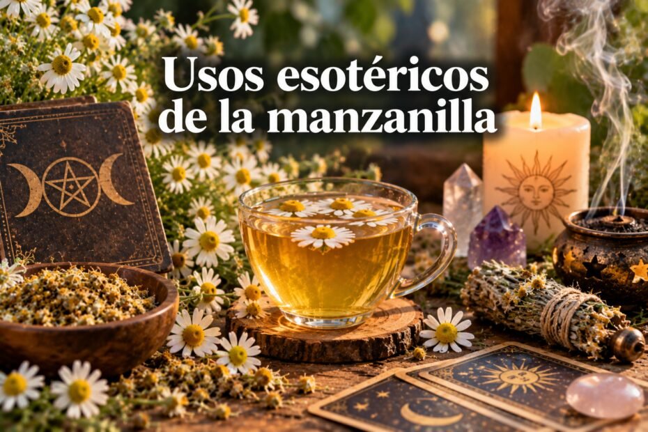 10 Usos esotéricos de la manzanilla