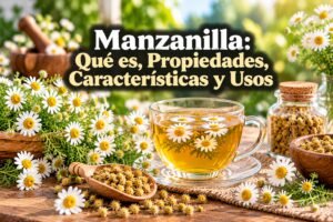 Manzanilla: Qué es, Propiedades, Características y Usos