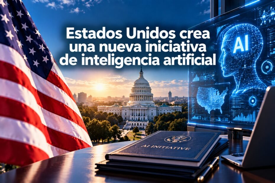 Estados Unidos crea una nueva iniciativa de inteligencia artificial