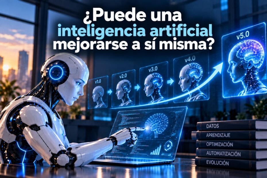 ¿Puede una inteligencia artificial mejorarse a sí misma?