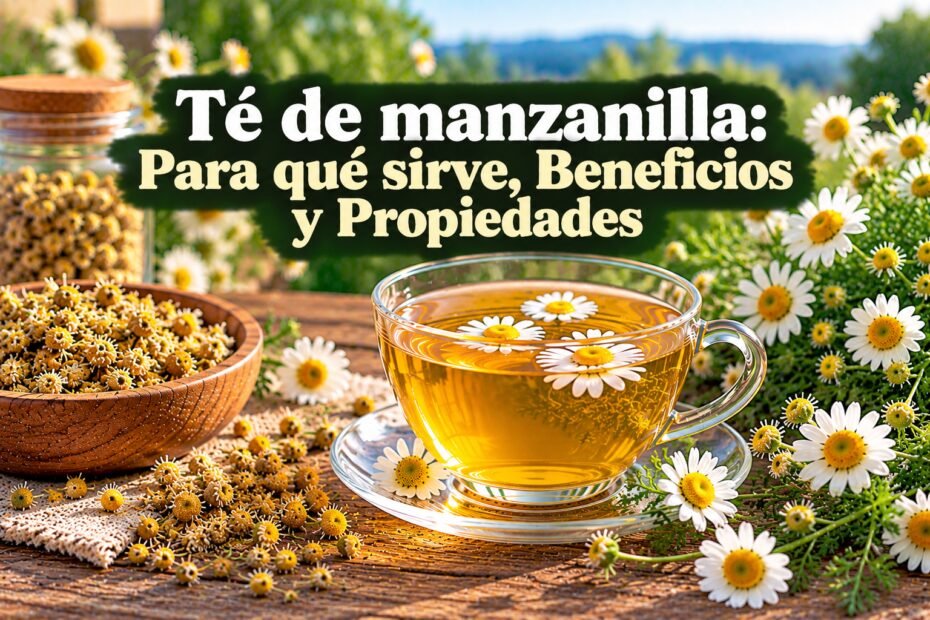 Té de manzanilla: Para qué sirve, Beneficios y Propiedades