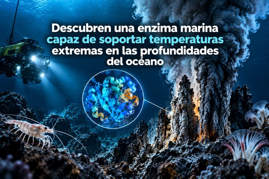 Descubren una enzima marina capaz de soportar temperaturas extremas