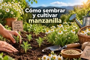 Cómo sembrar y cultivar manzanilla