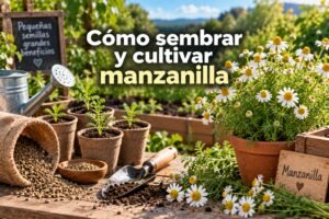 Cómo sembrar y cultivar manzanilla