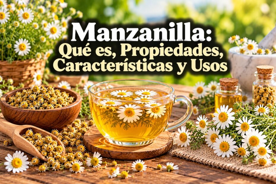 Manzanilla: Qué es, Propiedades, Características y Usos